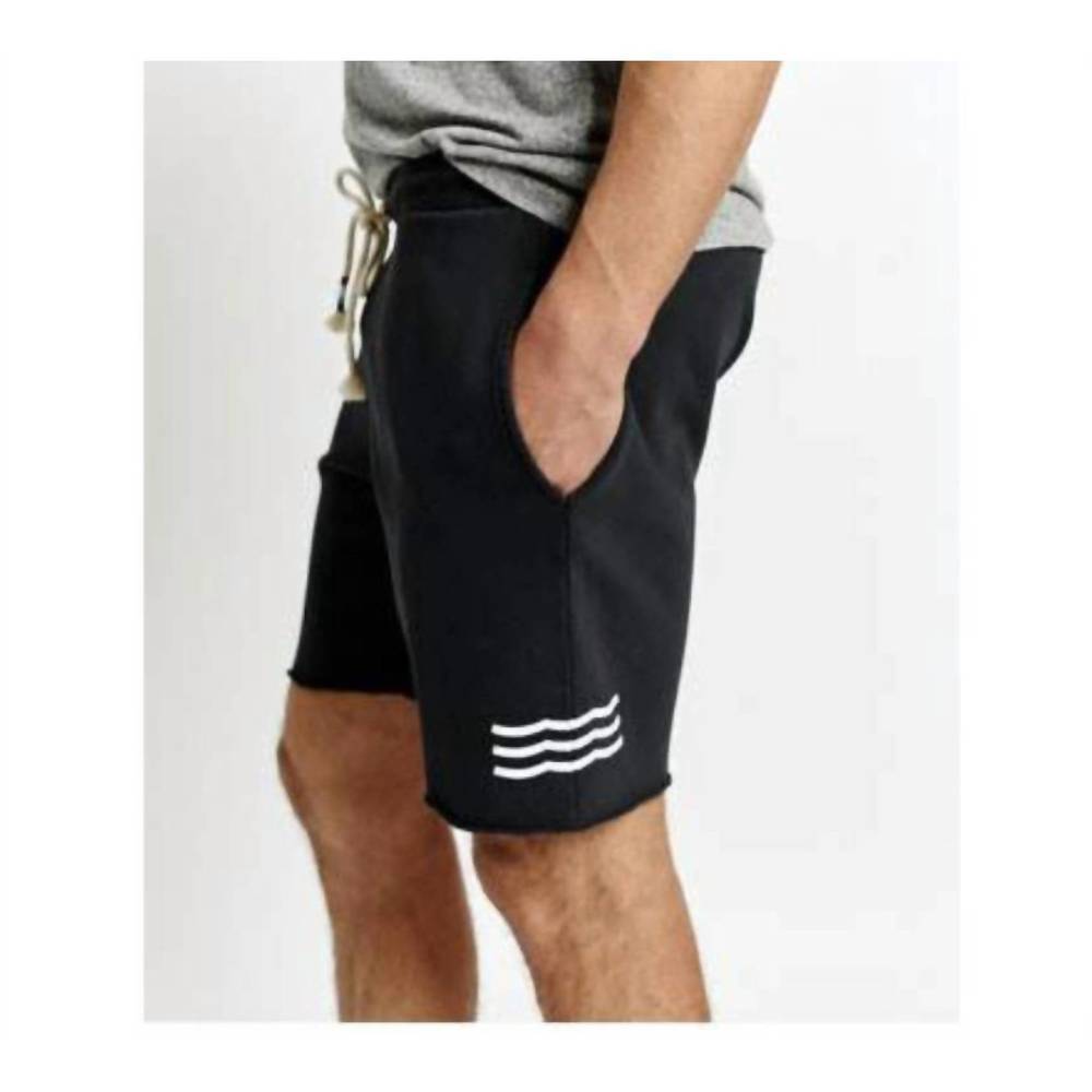 NEW SOL ANGELES mens waves short in black